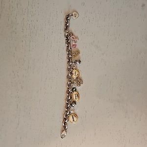 Brighton Breast Cancer Power of Pink Charm Bracelet